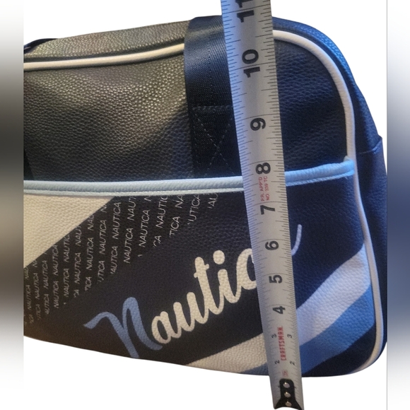 Nautica Blue and White Shoulder Bag - Picture 7 of 10